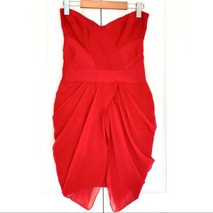 Gorgeous Red Tulip Bandage Dress 🌹♥️